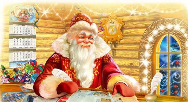 Ирина Егорова иллюстратор художник дед Мороз