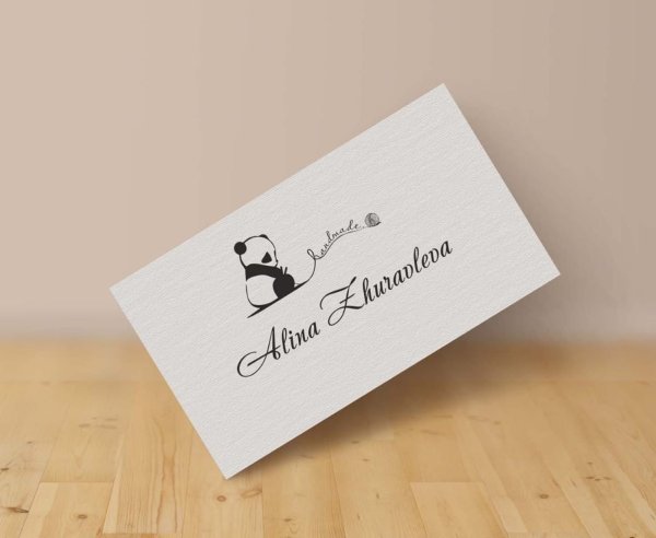 Визитка вязальщицы