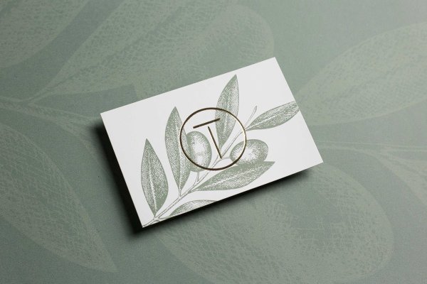 Визитки броши