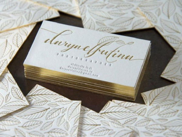 Визитки дизайн ручная работа