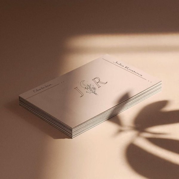 Стильные визитки парикмахера