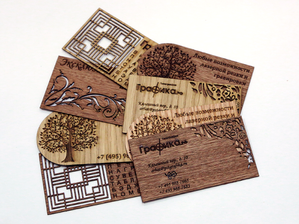 Визитки ручная работа
