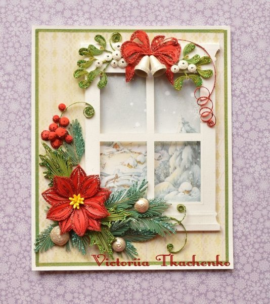 Квиллинг Рождество