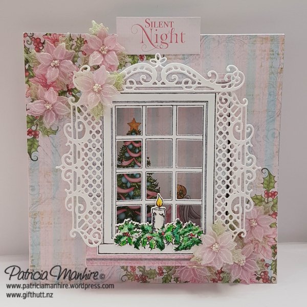 Скрап открытки с окном