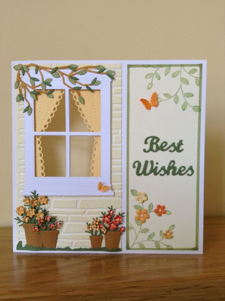 Открытка с окошком своими руками