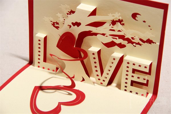 Необычные объемные открытки