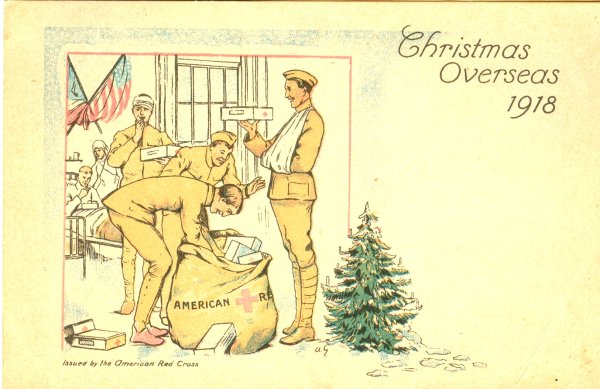 Военные Рождественские открытки