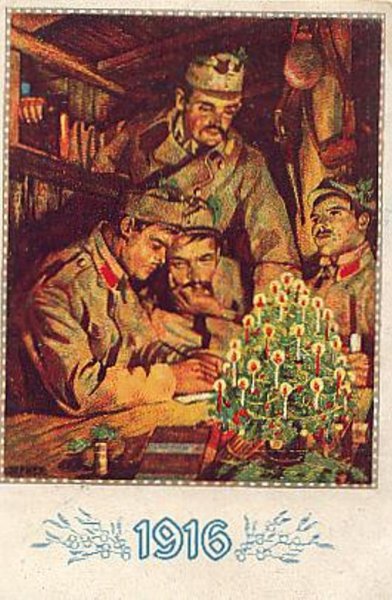 Первая мировая война Рождество 1916