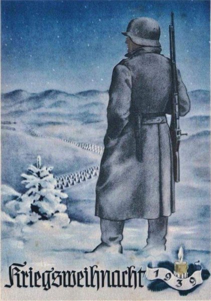 Рождественские открытки вермахта