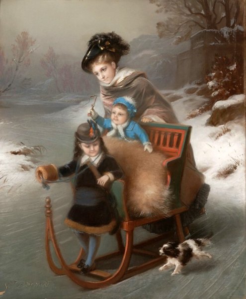 Старинные Художественные открытки