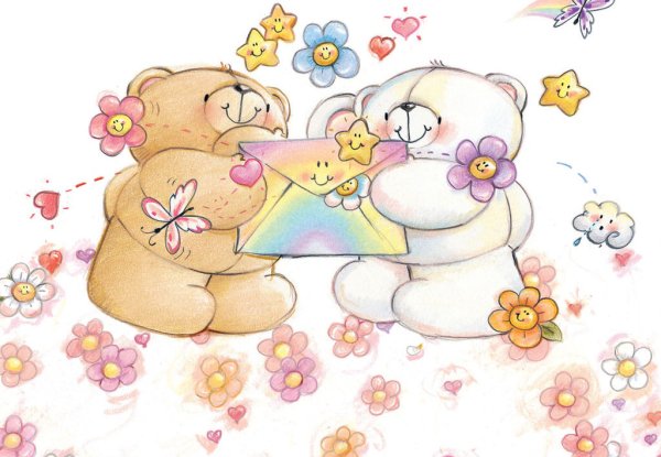 Милые открытки рисунки