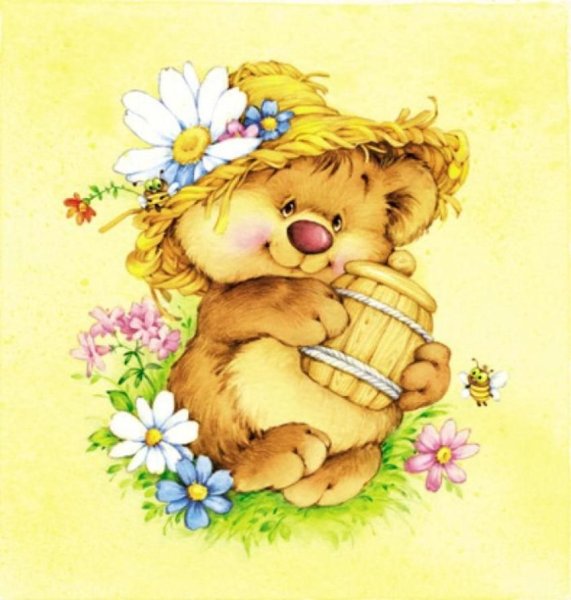 Милые Ёжики художник Марина Федотова