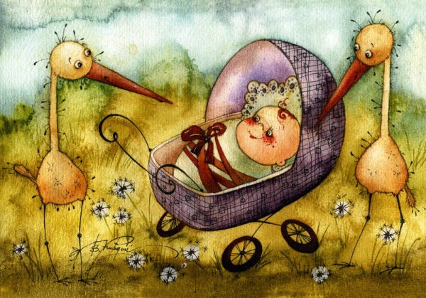 Рисунки художницы Виктории Кирдий