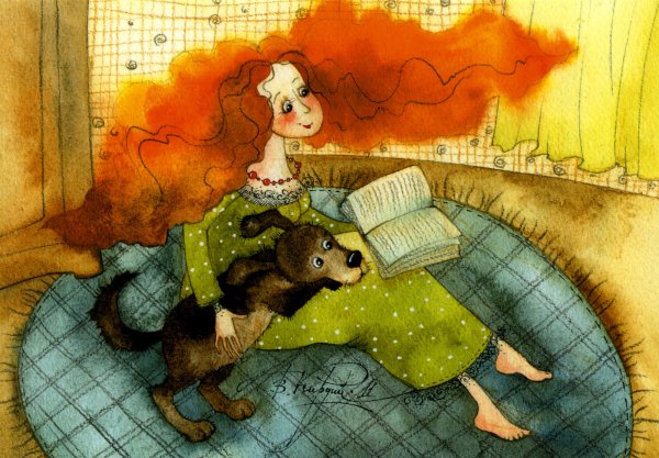 Иллюстратор Виктория Кирдий