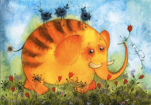 Иллюстратор Виктория Кирдий