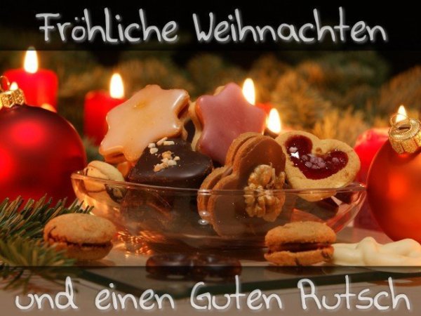 Frohe Weihnachten открытки