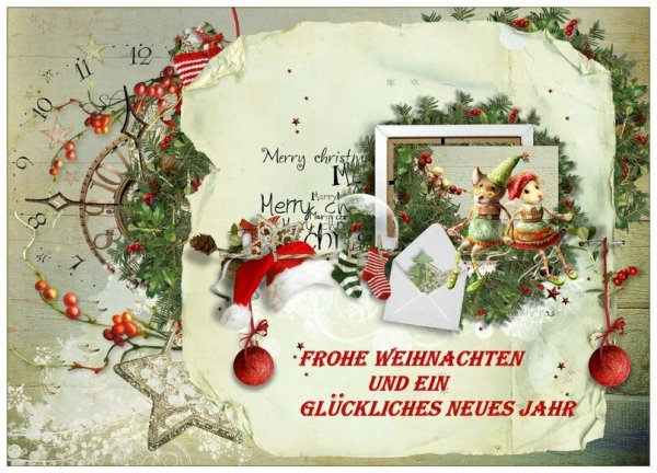 Weihnachten поздравления