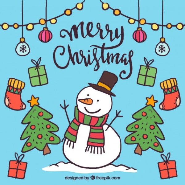 Merry Christmas рисунки