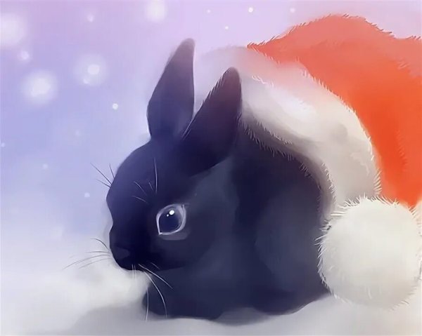 Новогодний кролик