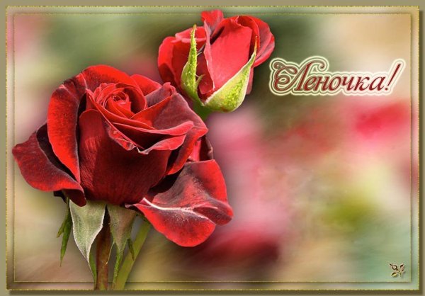 Открытки для Леночки