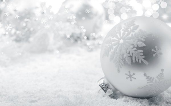 Обои снежинки