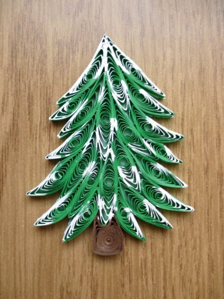 Елка квиллинг