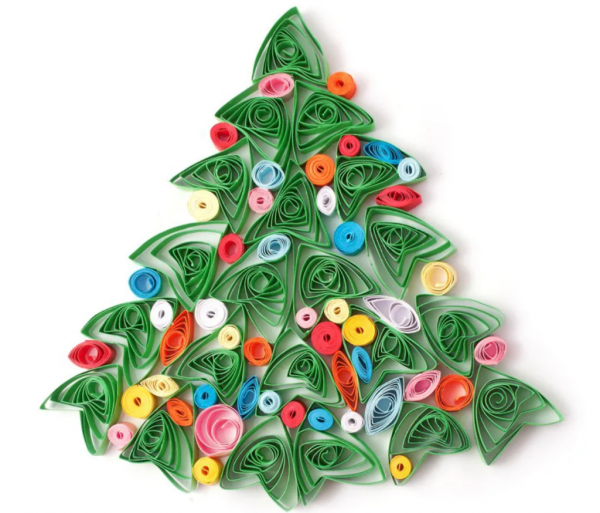 Новогодний квиллинг