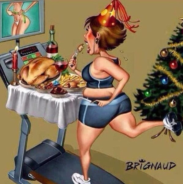 Переедан е на новый год