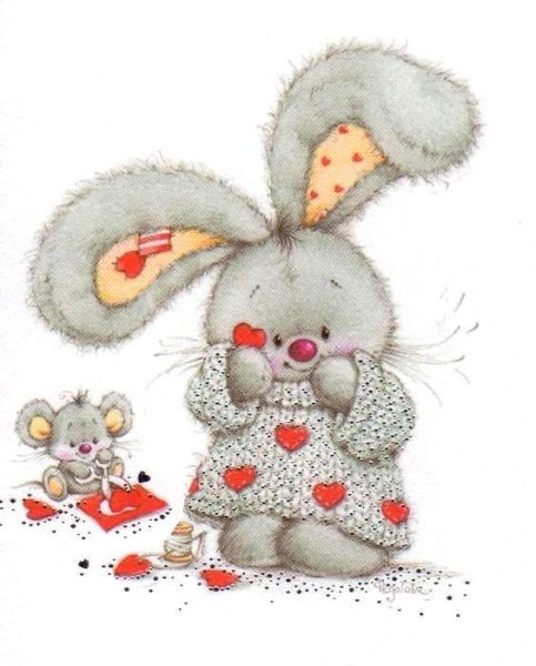 День рождения зайчика