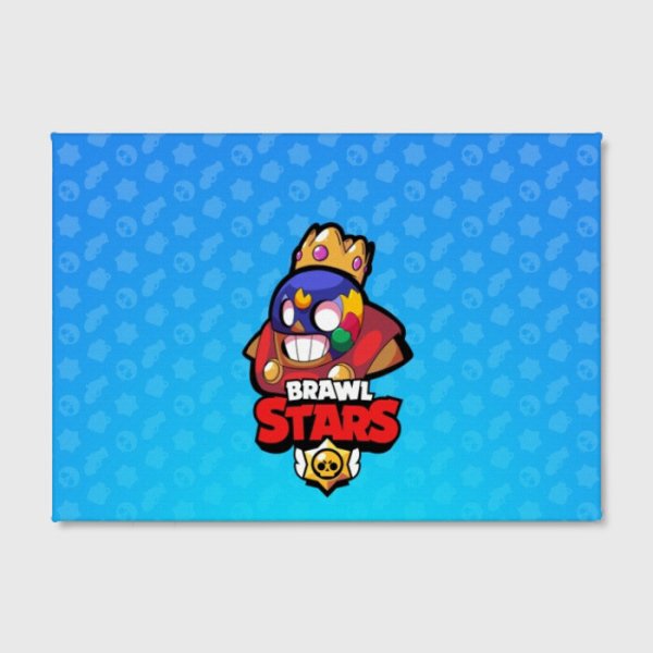 Магнит квадрат Эль Примо БРАВЛ старс