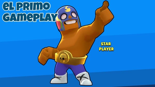 Эль Примо из Brawl Stars