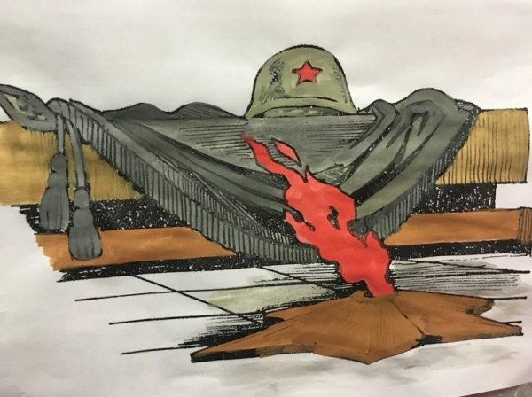 Рисунки на военную тему