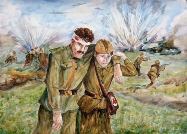 Рисунки о войне