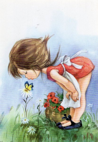 Милые детские иллюстрации