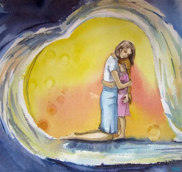 Ангел с добрыми пожеланиями