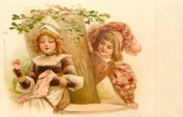 Винтажные открытки Frances Brundage