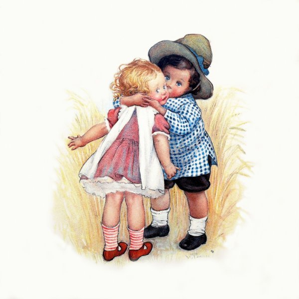 Голландские Винтажные открытки