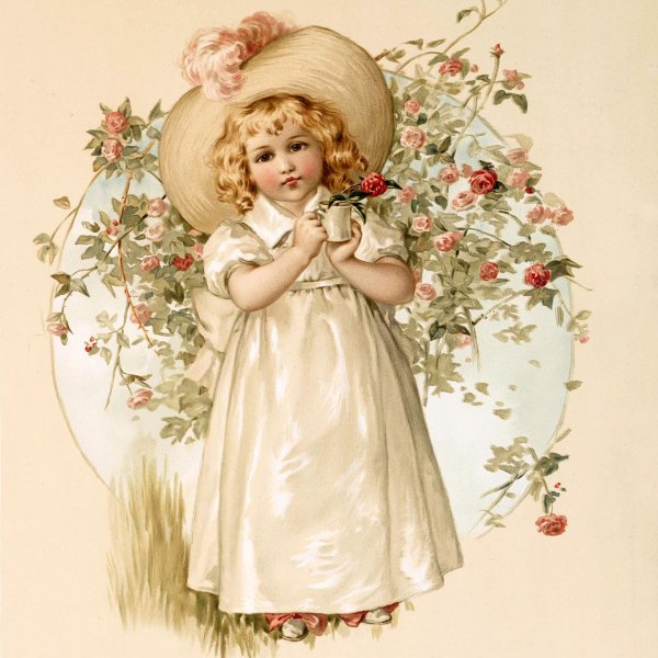 Открытки художницы Maud Humphrey Bogart