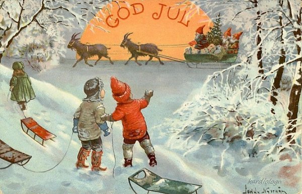 Финские Рождественские открытки
