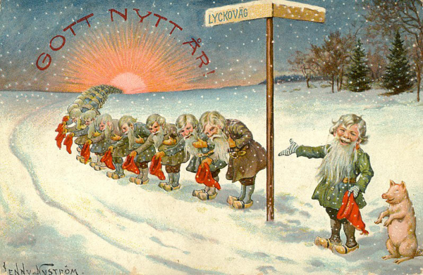 Финская Рождественская открытка
