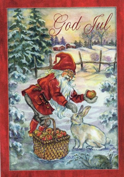 Финские Рождественские открытки