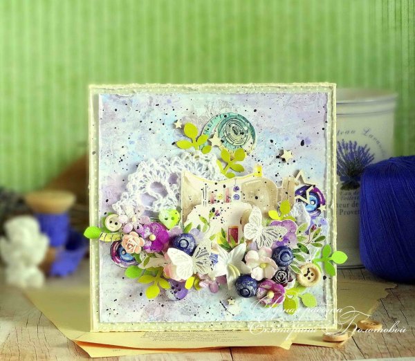 Квадратные открыточки