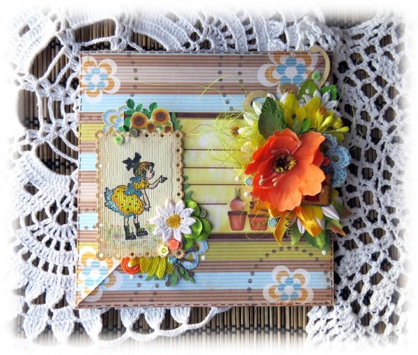 Открытка квадрат