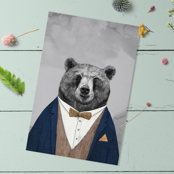 День медведя открытки