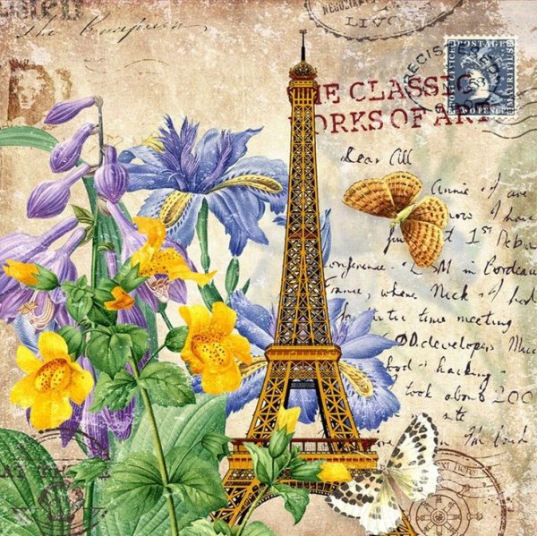 Французские открытки с днем рождения