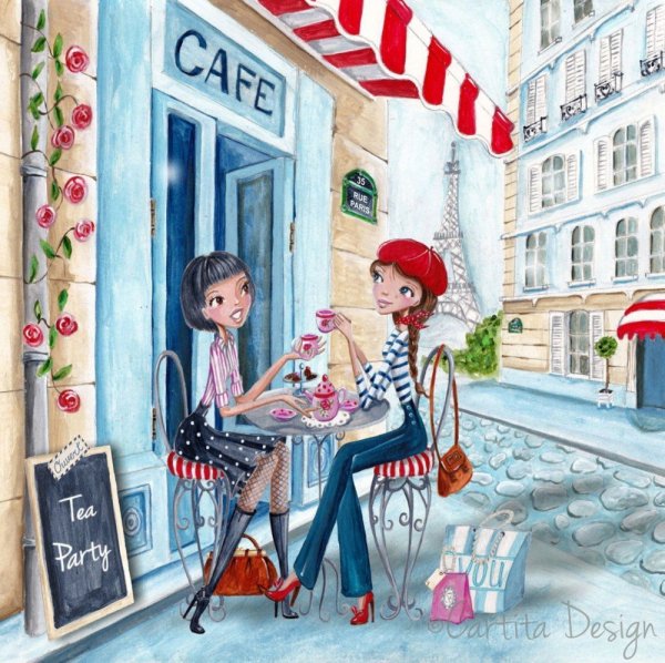 Винтажная Почтовая открытка