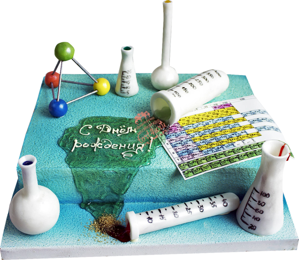 С днём рождения химику открытка