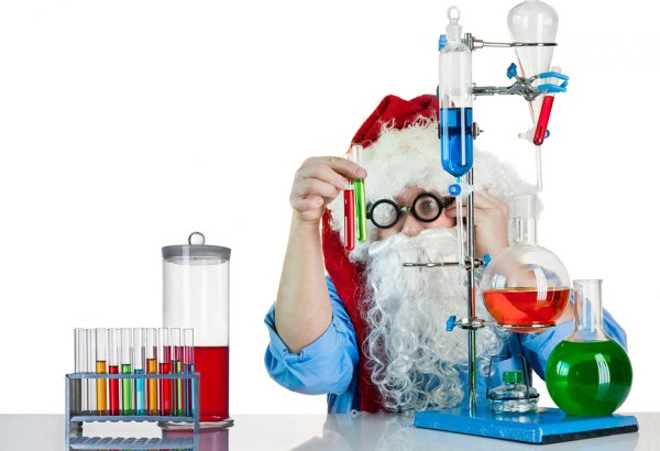 С новым годом химики