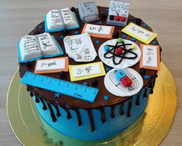 Торт учителю физики