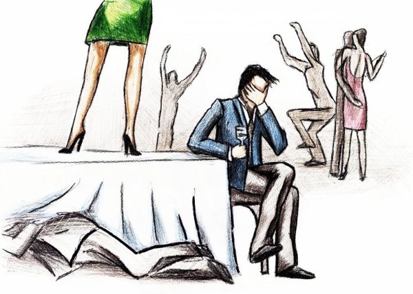 Корпоратив рисунок смешной